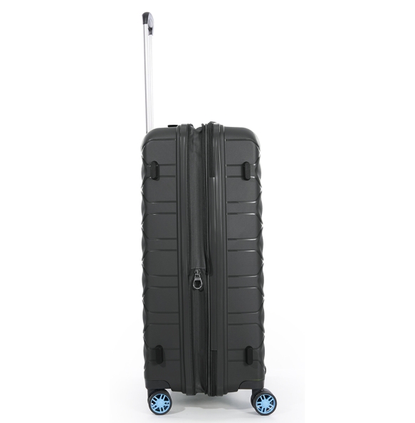 Βαλίτσα σκληρή Μεγάλη DIELLE 100/70 76x50x34/37 cm Μαύρο